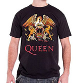 Pánské tričko Queen: Logo (XL) černé