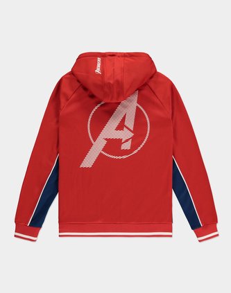Pánská mikina Marvel: Avengers Game (L) červený polyester