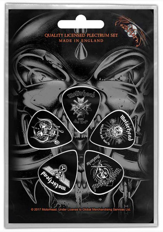 Kytarová trsátka Motörhead: Bad Magic set 5 kusů