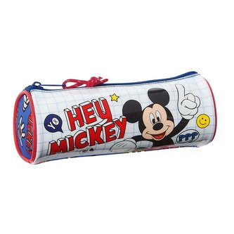 Penál na tužky Mickey Mouse: Girl barel (20 x 7 cm) multicolor polyester