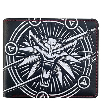 Peněženka The Witcher 3|Zaklínač 3: On The Hunt (9 x 10 x 2 cm) černý polyuretan