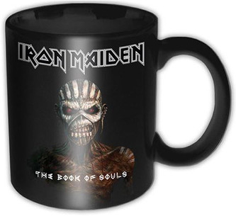 Černý keramický hrnek Iron Maiden: Book Of Souls (320 ml)