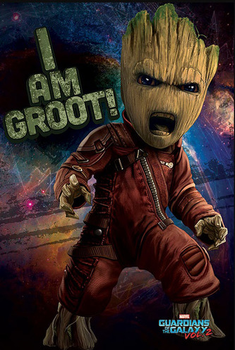 Plakát Guardians of the Galaxy 2|Strážci Galaxie 2: Angry Groot (61 x 91,5 cm)