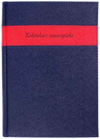 Kalendarz Nauczyciela A5 2021/2022 Cross granat