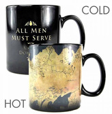 Proměňovací keramický hrnek Game of Thrones|Hra o Trůny: Map (objem 400 ml)