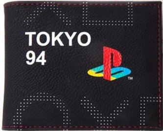 Peněženka Playstation: Logo & Tokyo 94 (16,5 x 10,5 cm)