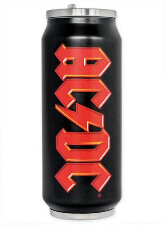 Hliníková láhev na pití AC/DC: Logo (objem 400 ml)
