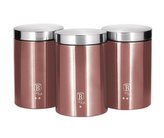 Dóza Berlingerhaus na potraviny sada 3 ks I-Rose Edition BH-6270