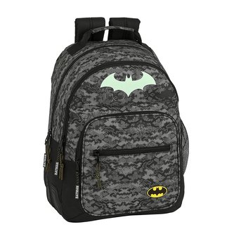 Školní batoh DC Comics|Batman: vzor 12004 (objem 20 litrů|32 x 42 x 15 cm) černý polyester