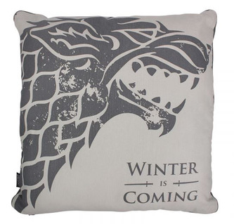 Polštář Game Of Thrones|Hra o trůny: Stark (46 x 46 cm) bavlna