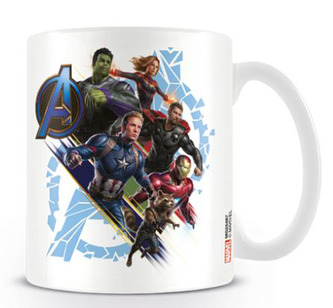 Keramický hrnek Marvel|Avengers Endgame: Attack (objem 315 ml) bílý