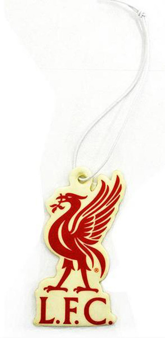 Osvěžovač vzduchu Liverpool FC: Znak pták (4 x 7cm)