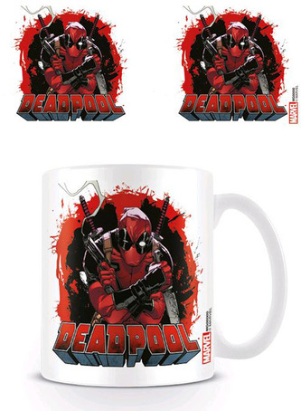 Keramický hrnek Deadpool: Smoking Gun (objem 315 ml)