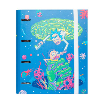 Kroužkový pořadač Rick and Morty: Virus (27,5 x 32 cm)