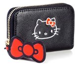 Peneženka na mince Hello Kitty: Mini (11 x 7 cm) černý polyester