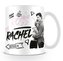 Bílý keramický hrnek Friends|Přátelé: Ross a Rachel (objem 315 ml) bílý