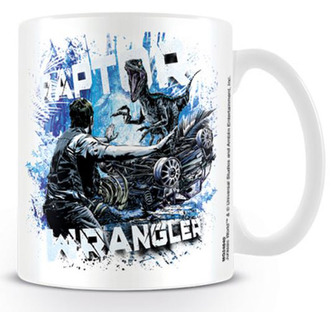 Keramický hrnek Jurský park: Fallen Kingdom (objem 315 ml) bílý