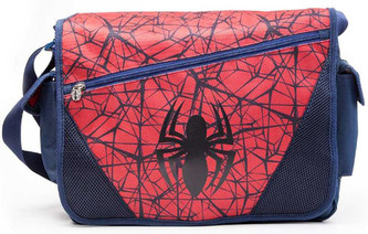 Taška na rameno Marvel|Spiderman: The Ultimate Spiderman (40 x 60 cm) modrá polyester