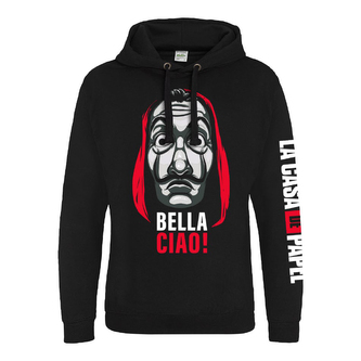 Pánská mikina La Casa De Papel|Papírový dům: Jumbo Face (2XL) černá bavlna polyester