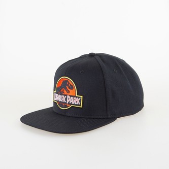 Kšiltovka snapback Jurassic Park|Jurský Park: Logo (nastavitelná) černá