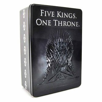 Plechová krabice Game Of Thrones|Hra o trůny: Železný trůn (výška 8 cm)