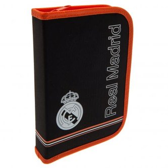 Naplněné školní pouzdro FC Real Madrid: 29 položek (20 x 13 x 3 cm)