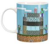 Keramický hrnek s nálepkami Minecraft: Minecraft Build Level (objem 325 ml)