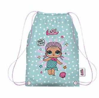 Pytlík gym bag L.O.L. Surprise: Making A Splash (33 x 40 cm) tyrkysový polyester