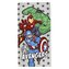 Dětský ručník - osuška Marvel: Avengers (140 x 70 cm) polyester
