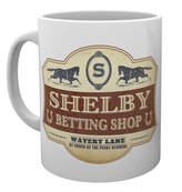 Keramický hrnek Peaky Blinders|Gangy z Birminghamu: Betting Shop (objem 300 ml) bílý