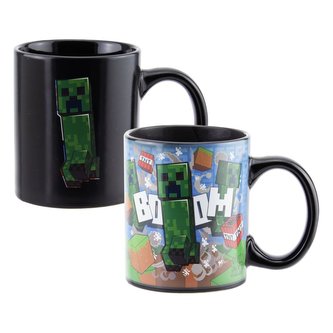 Proměňovací keramický hrnek Minecraft: Creeper ()