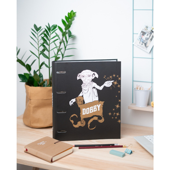 Kroužkový pořadač Harry Potter: Skřítek Dobby (28 x 32 x 7 cm)