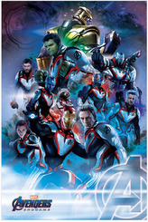 Plakát Marvel|Avengers Endgame: Quantum Realm Suits (61 x 91,5 cm)