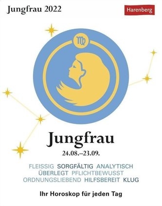 Sternzeichenkalender Jungfrau 2022