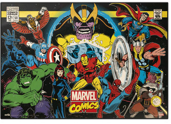 Podložka na stůl Marvel Comics: Retro (49,5 cm x 34,5 cm)
