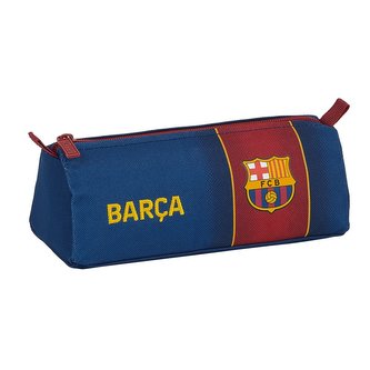 Penál na tužky FC Barcelona: znak 12029 (21 x 7 x 8 cm) polyester
