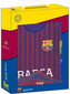 Dárkový set FC Barcelona: 11925 2D penál|A4 blok|desky (35 x 28 x 6 cm)