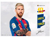 Podložka na stůl FC Barcelona: Lionel Messi (49,5 x 34,5 cm)
