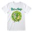 Pánské tričko Rick And Morty: Portal (XL) bílé bavlna