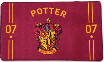 Kobereček Harry Potter: Quidditch (130 x 75 cm) červený polyester
