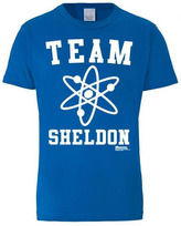 Pánské tričko The Big Bang Theory|Teorie velkého třesku: Team Sheldon (XL) modré bavlna
