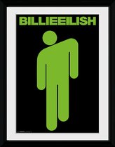 Plakát v rámu Billie Eilish: Stickman (30 x 40 cm)