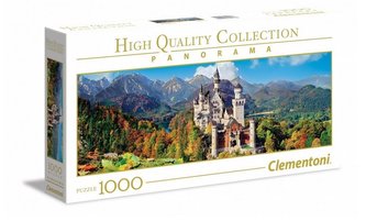 Puzzle 1000 panorama HQ Neuschwanstein