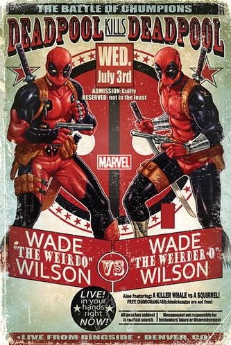 Plakát Marvel|Deadpool: Wade vs Wade (61 x 91,5 cm)