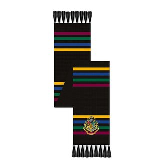 Šála Harry Potter: Logo (168 x 24 cm) černý akryl