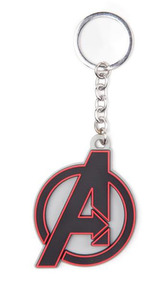 Přívěsek na klíče Marvel|Avengers: Logo (5 x 6 cm)