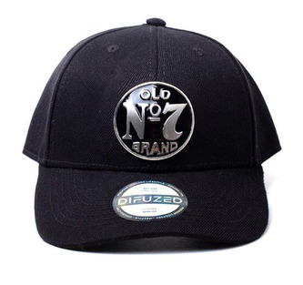 Kšiltovka Jack Daniel's: No.7 Logo metal (nastavitelná) černá