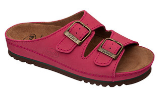 Scholl Zdravotní obuv - AIR BAG Nublined-U - Cherry 42