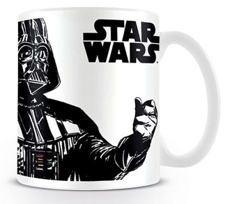 Bílý keramický hrnek Star Wars|Hvězdné Války: The Power Of Coffee (objem 315 ml)