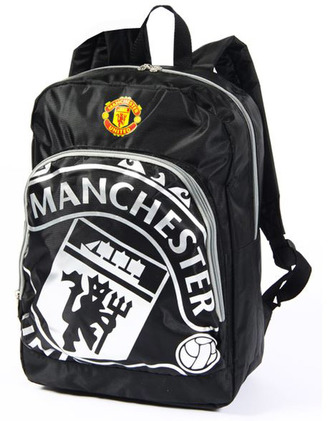Batoh FC Manchester United: (objem 17 litrů, 40 x 30 x 14 cm) černá polyester